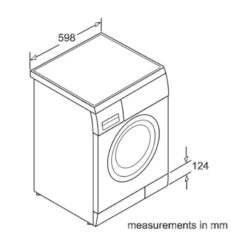 Kích thước của Máy giặt Bosch WAS28448ME