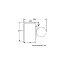 Kích thước của Máy giặt Bosch WVH28420GB