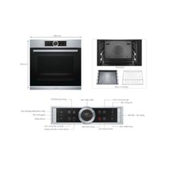 Lò nướng Bosch HBG634HS1 3 Lò nướng Bosch HBG634HS1