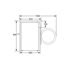 Máy giặt quần áo Bosch WAT24160SG