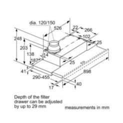 Máy hút mùi Bosch DFM094W53 (2)